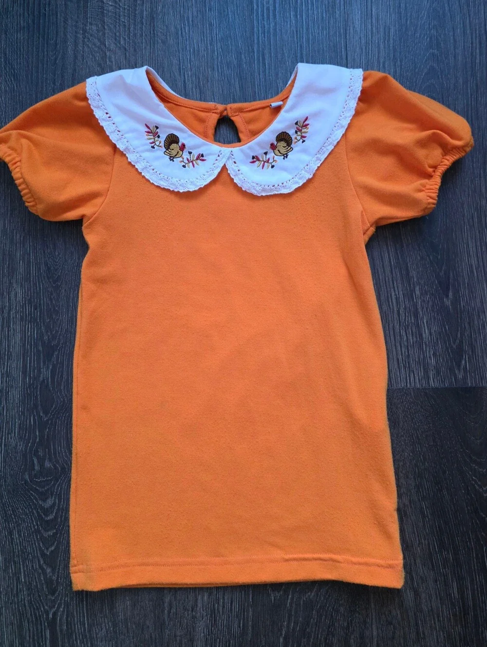Fall Thanksgiving turkey pumpkin skirtall 2-pc outfit